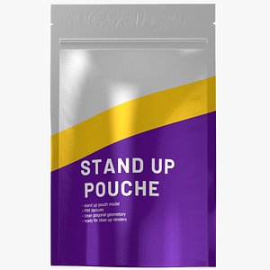 stand up pouch v6 PBR model