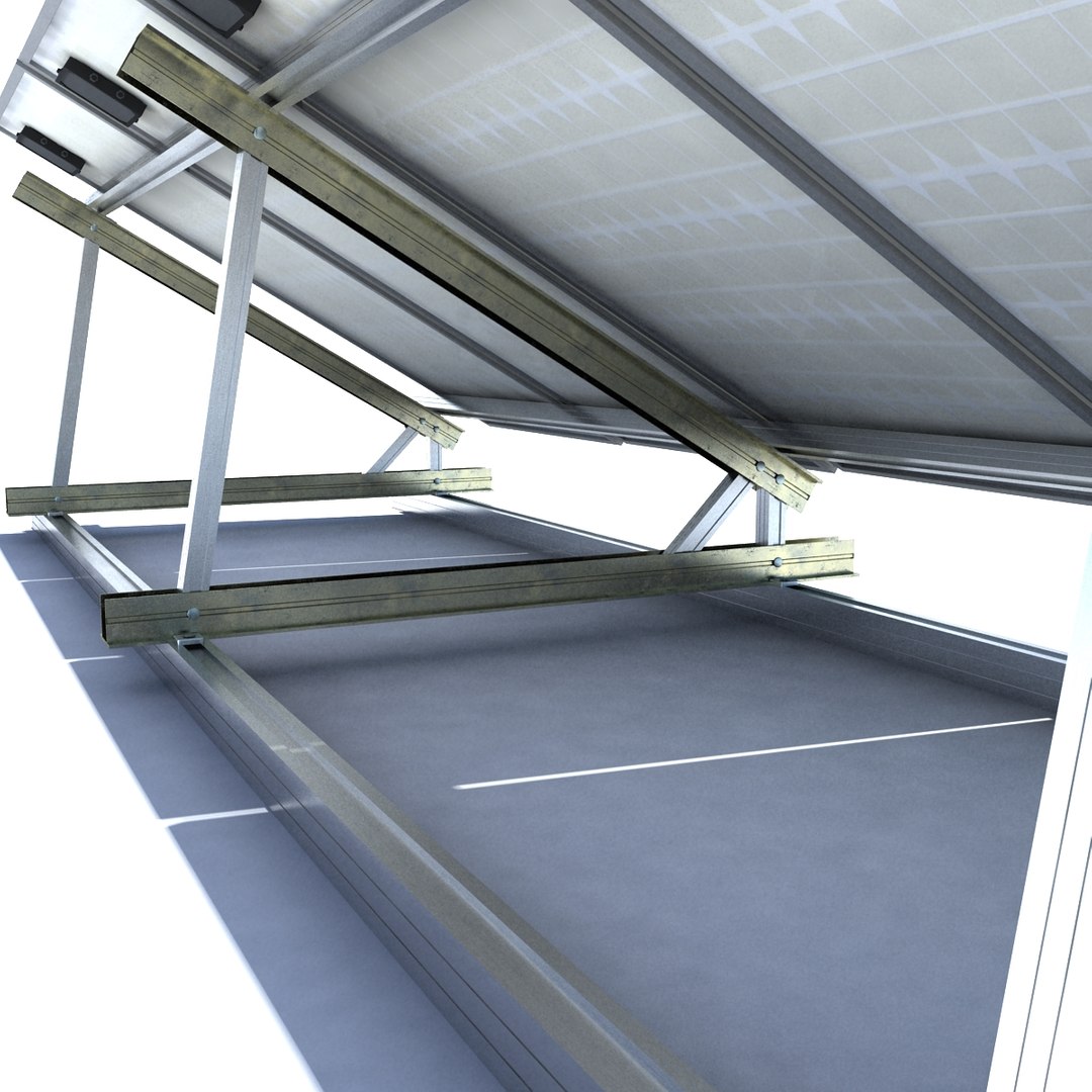 Solar Panel 3d Model