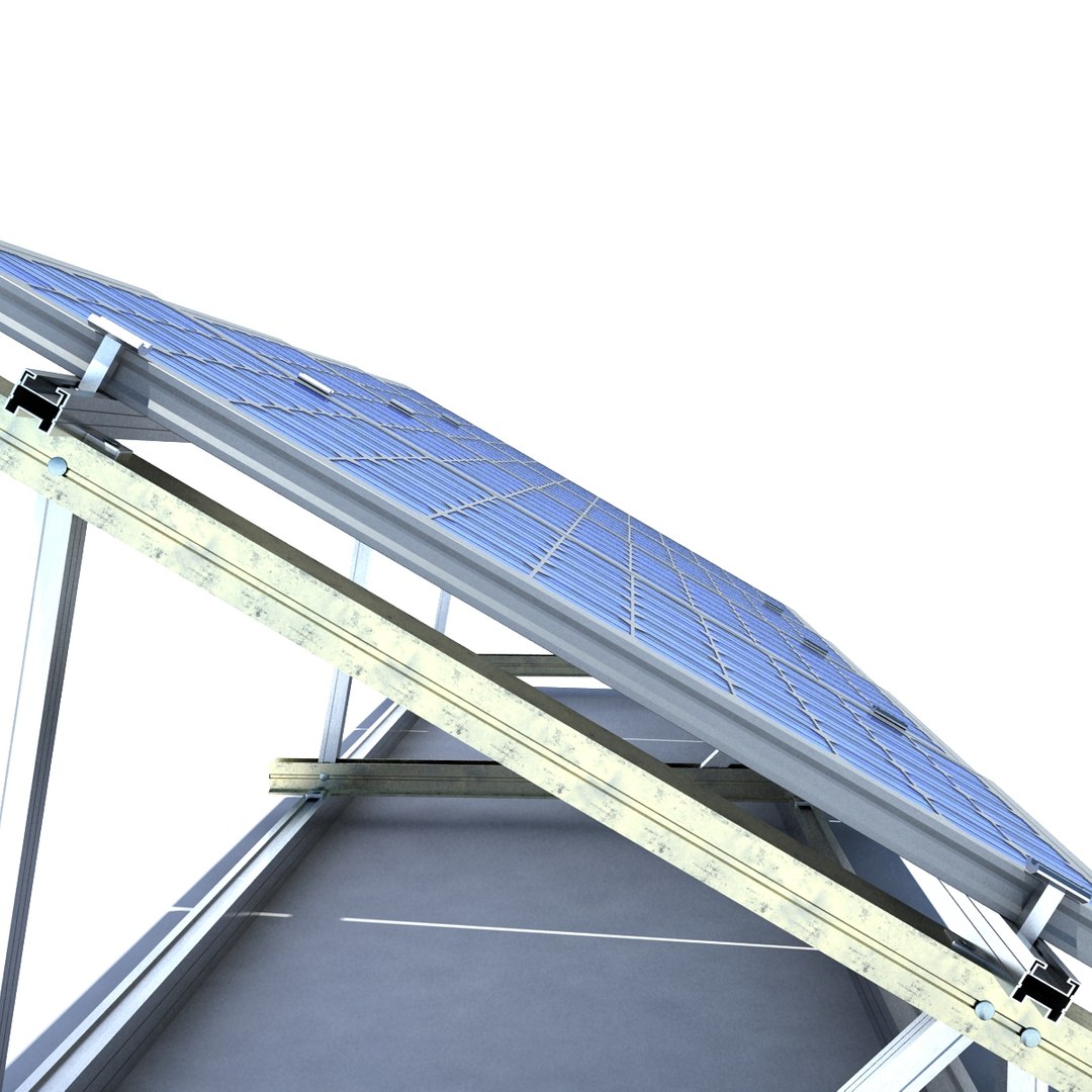 Solar Panel 3d Model