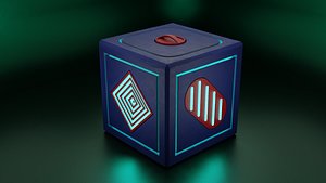 3D model Sci-Fi Chest-Box