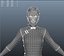 Азиатская женщина китаянка красотка 3D модель