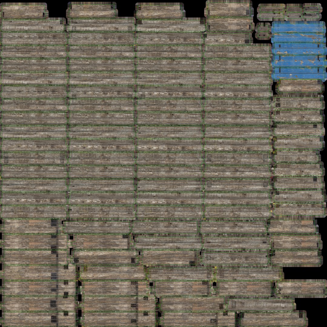 3D Wooden Pier 5 - TurboSquid 2161537