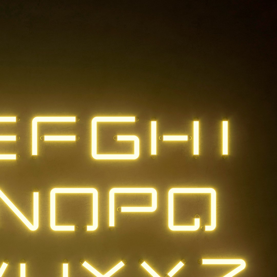 Light Modules Set 072 Neon Alphabet 3D - TurboSquid 1798964