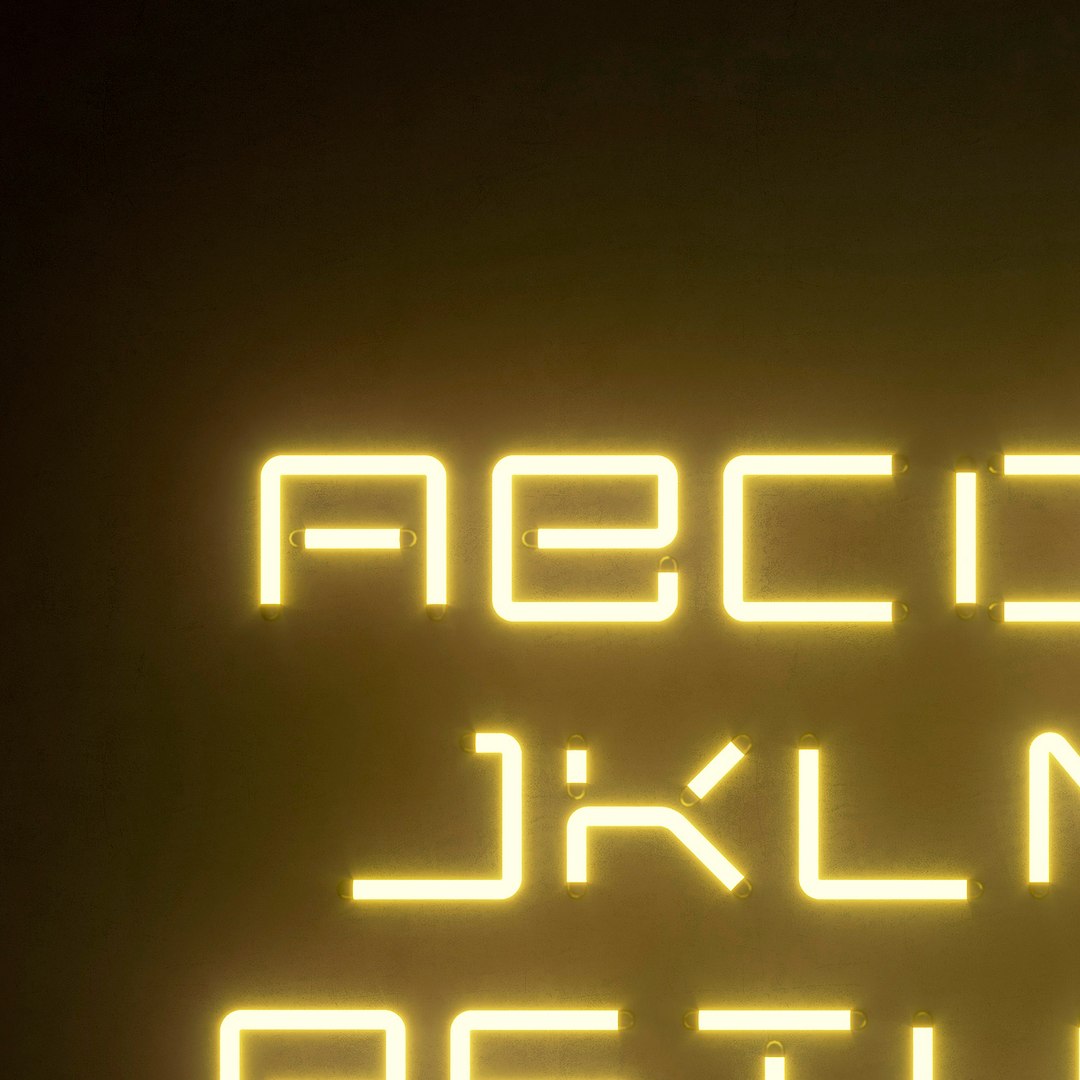 Light Modules Set 072 Neon Alphabet 3D - TurboSquid 1798964