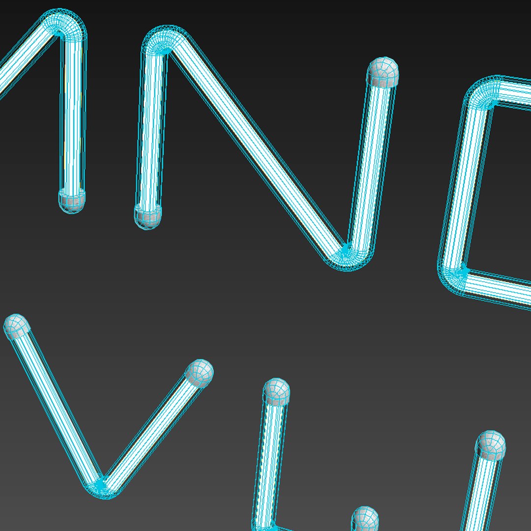 Light Modules Set 072 Neon Alphabet 3D - TurboSquid 1798964