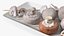 Champignons sur brochettes en bois