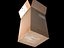 Caja de carton realista