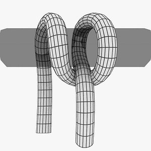 3D knot hitch