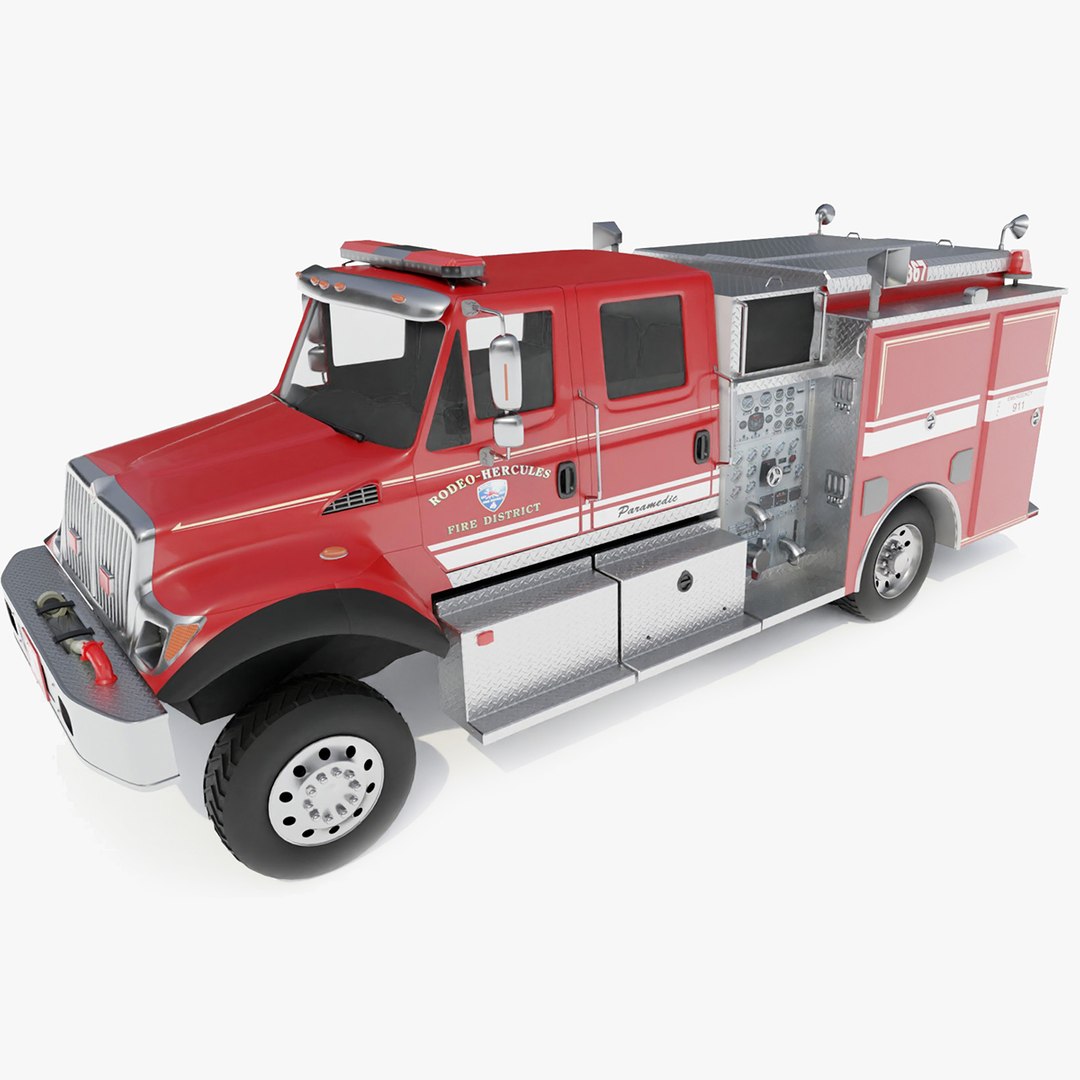 International Engine 3d Model