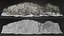 Mountain rock scanned 3D model