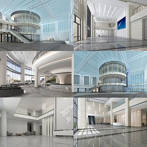 Modern Hall Collection 07 3D model