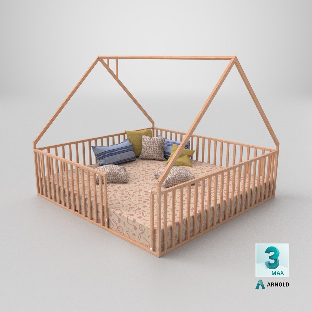3D model Wooden House Bed with Safety Rails and Decorative Bedding https://p.turbosquid.com/ts-thumb/yO/BwpPHo/On/stemcell_max_arnold_render/png/1793040512/1920x1080/fit_q87/02bc1b97c0ddbe96cc741e72d1b5b50438b18a0d/stemcell_max_arnold_render.jpg