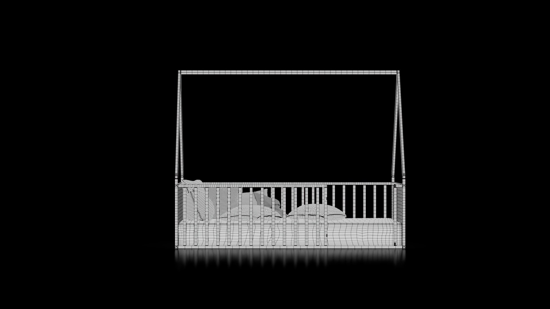 3D model Wooden House Bed with Safety Rails and Decorative Bedding https://p.turbosquid.com/ts-thumb/yO/BwpPHo/pn/wire2/jpg/1792847824/1920x1080/fit_q87/3236652e4e9a57ffd1128fbb0162bc066ca54748/wire2.jpg