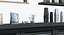 3D coffeeshop black white set