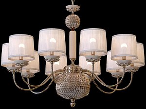 adagio sp10 chandelier 3D