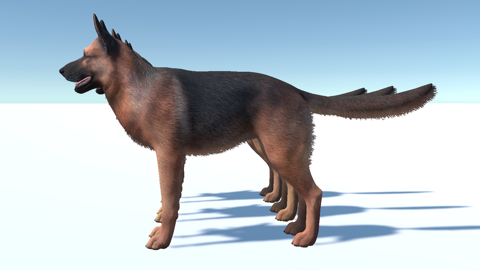 Dog - Shepherd 3D Model - TurboSquid 1748869