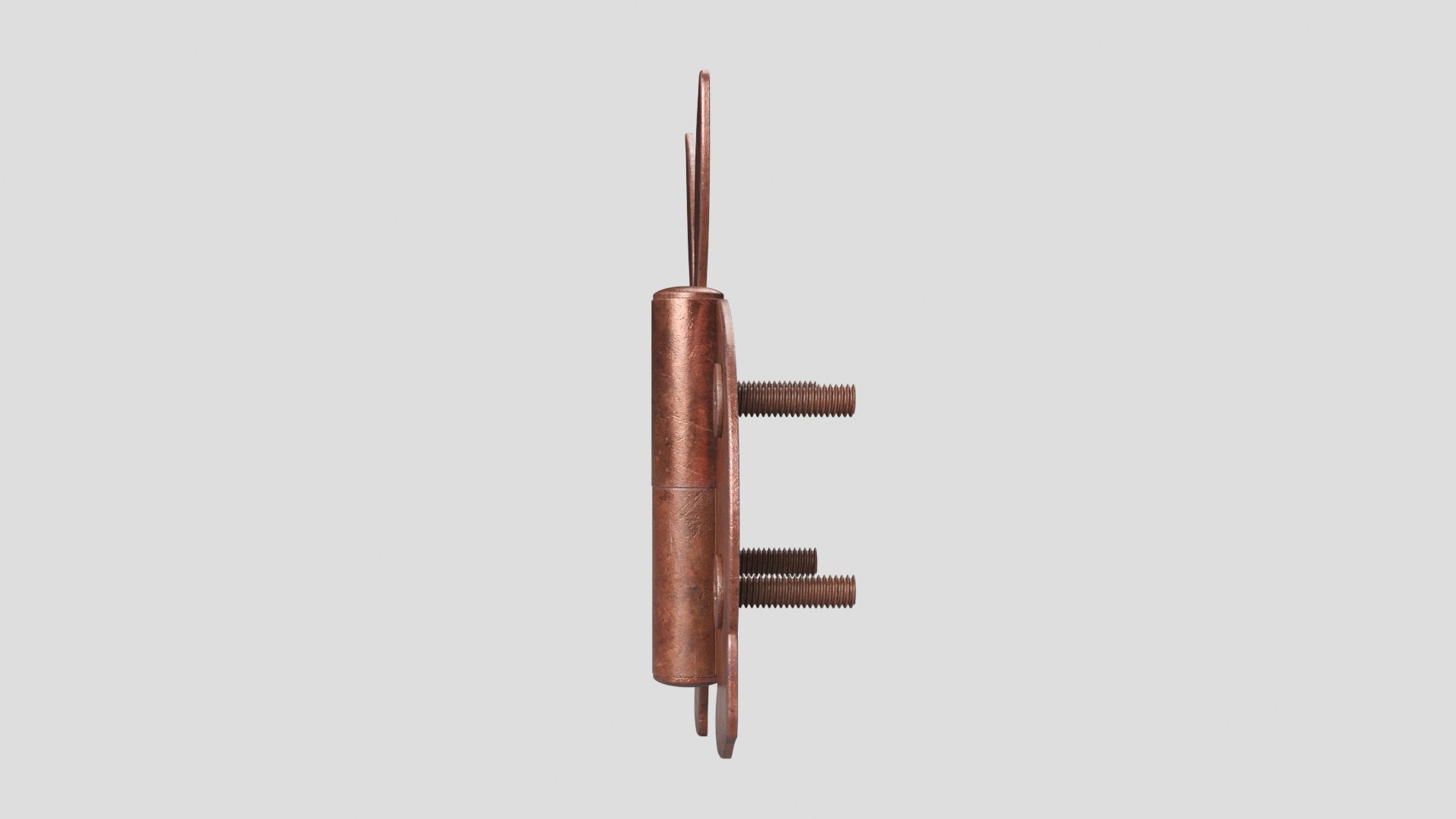 Brass Rabbit Shaped Hinge 3D - TurboSquid 2045885