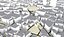 Karte der Stadt von London 3d einzeln aufgeführt