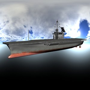nimitz aircraft carrier 3d model