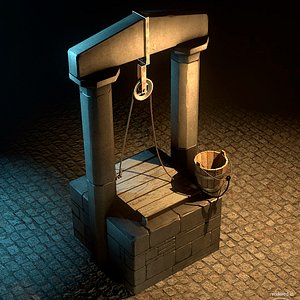 old water ready - 3d max