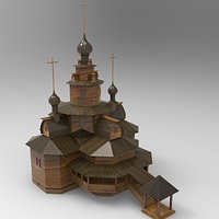 Jinja Shrine - Japan Low-poly 3D model