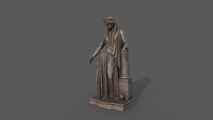Statue of Medea 3D