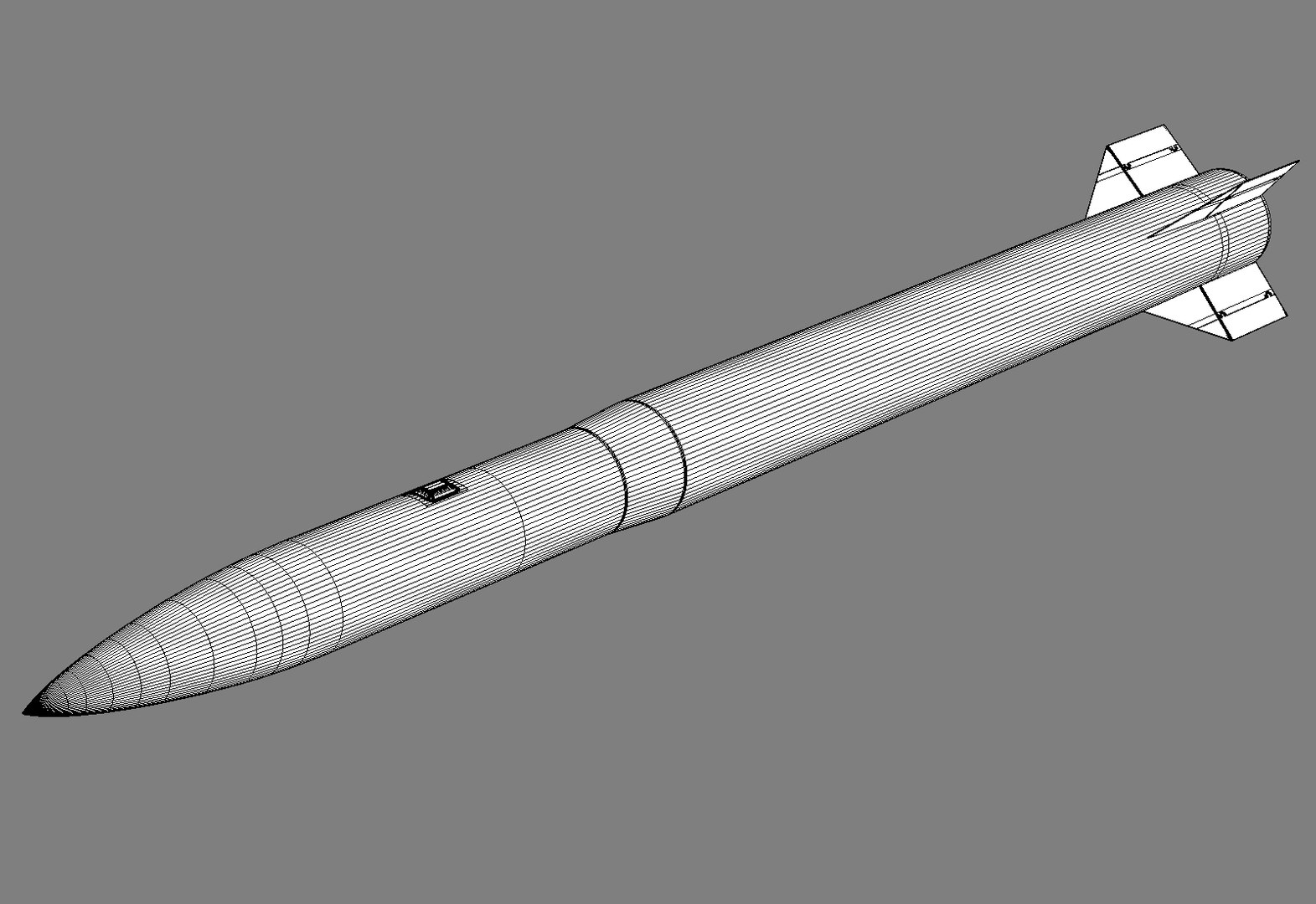 3d Model 5v55 Missiles