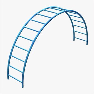 3D Climbing monkey 02 model