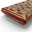 coach wallet 3d model