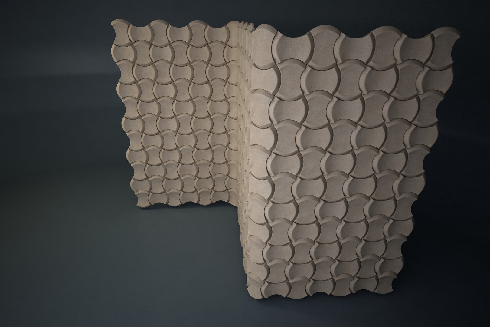 3D decor wall pattern - TurboSquid 1447222
