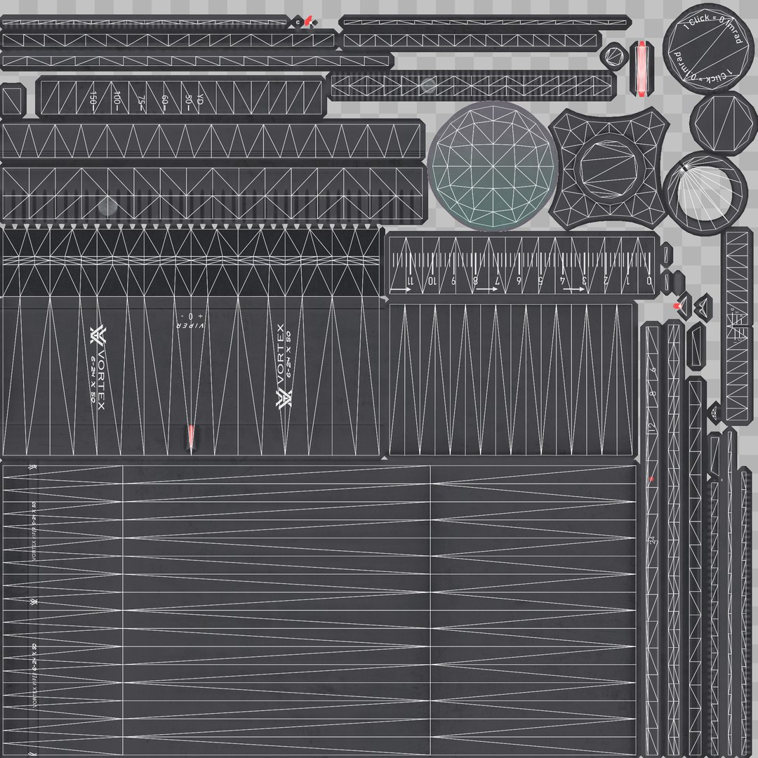 Barrett M99 With Vortex Viper Scope 3D Model - TurboSquid 1813638