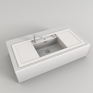3d model kitchen sink