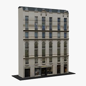 3D Paris Building model