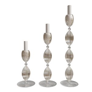 3D Dior large candle holder gold finish salento