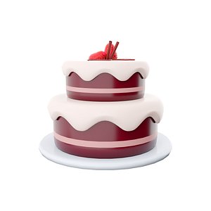 colorful cake candles icon