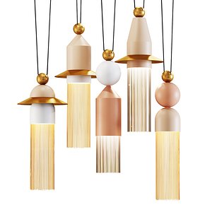 roche bobois nappe suspension 3D model