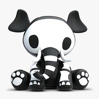 Skelanimal Elle Elephant Toy