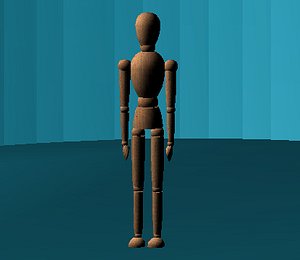 Wooden Man (gmax)
