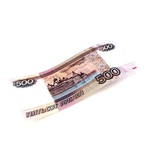 500 Russian Roubles Banknote 3D