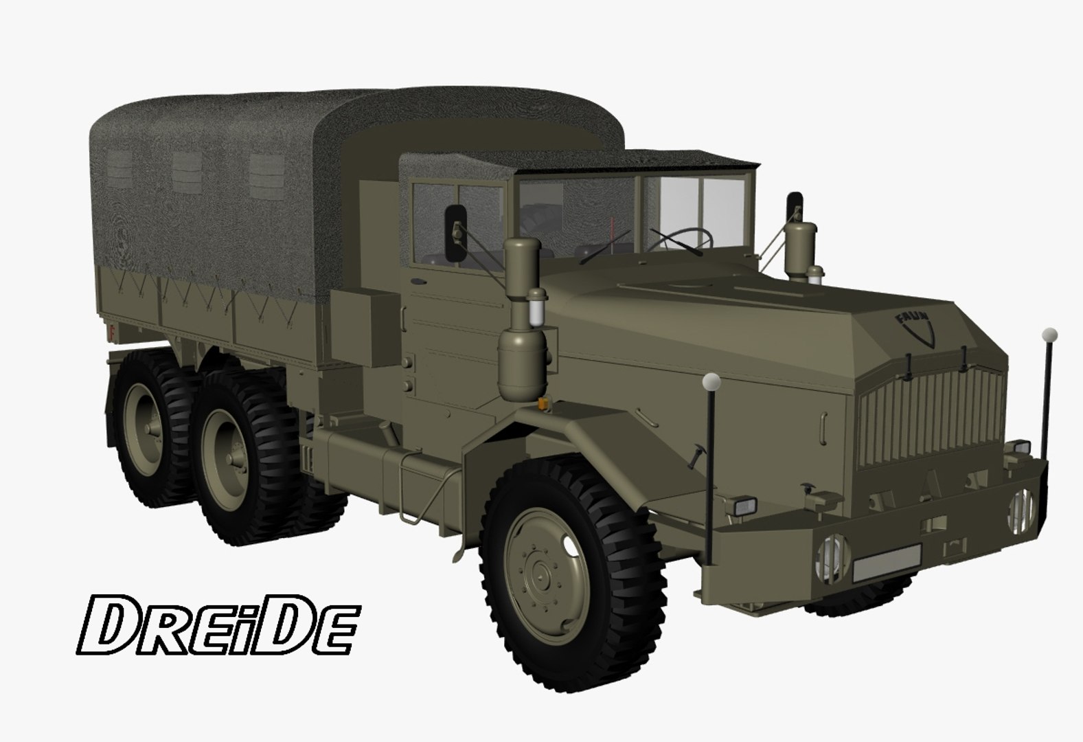 ★未使用★1/43 auto cult Magirus Faun F24 LF8 ☆未使用☆1/43 auto cult Magirus Faun F24 LF8