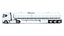 Truck with Tank Semitrailer