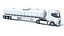 Truck with Tank Semitrailer