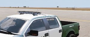 police lightbar 3D model