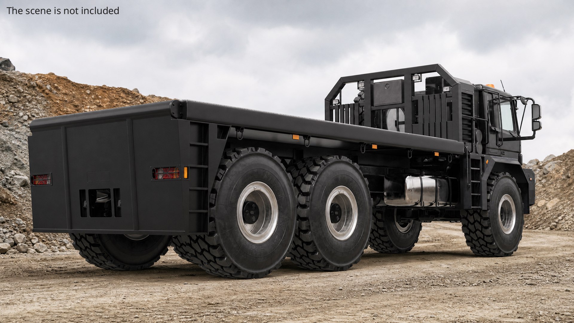 3D Heavy Flatbed Truck Black Simplified model https://p.turbosquid.com/ts-thumb/yP/GExsiH/I2/heavy_flatbed_truck_black_simplified_003/jpg/1786481658/1920x1080/fit_q87/3f321105a1cf0858fe75a74a1d24e5d63cc7a9b1/heavy_flatbed_truck_black_simplified_003.jpg
