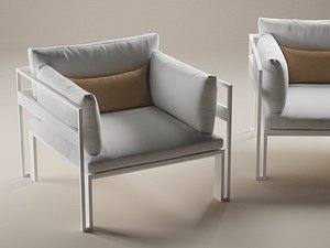 jian armchair 3D model