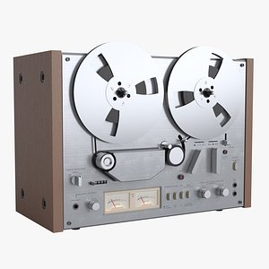 Animated Tape Recorder 3D Models for Download