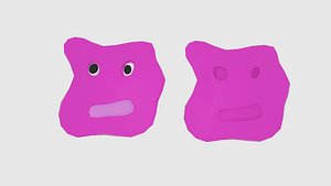 goomonster goo monster 3d obj