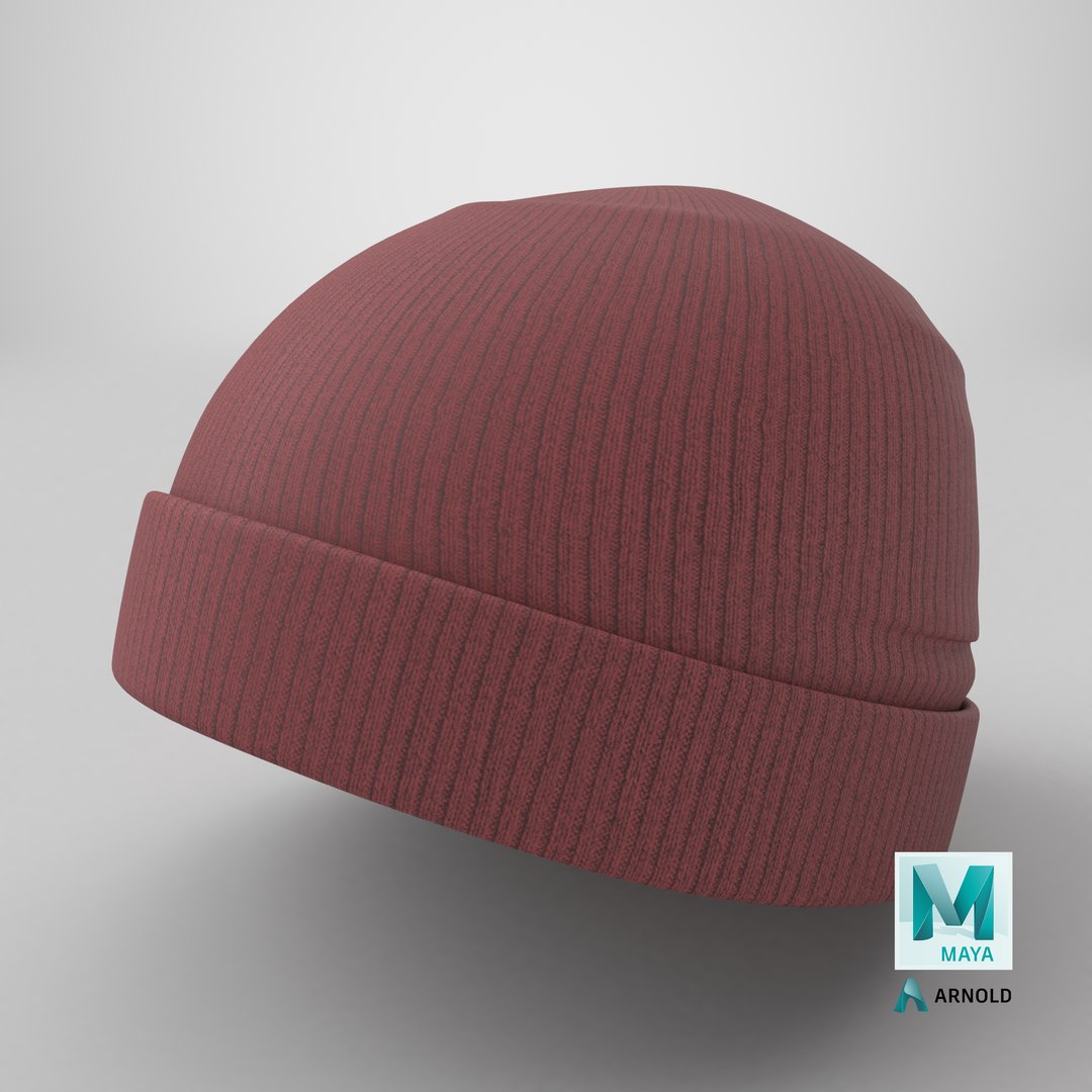 3D Red Winter Hat - TurboSquid 2302704