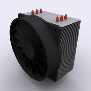 Vertical AMD INTEL CPU Heatsink And Fan Cooler