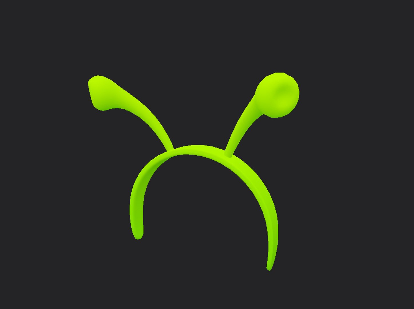 3D Alien Headband Model - TurboSquid 1530773